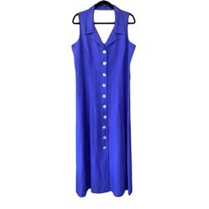 Jessica Howard Linen & Rayon Dress